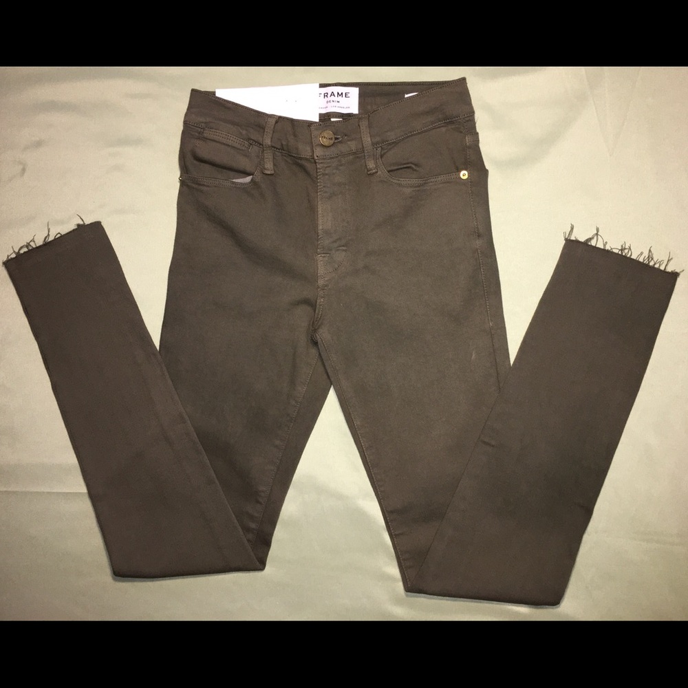 Frame Army Green Jeans